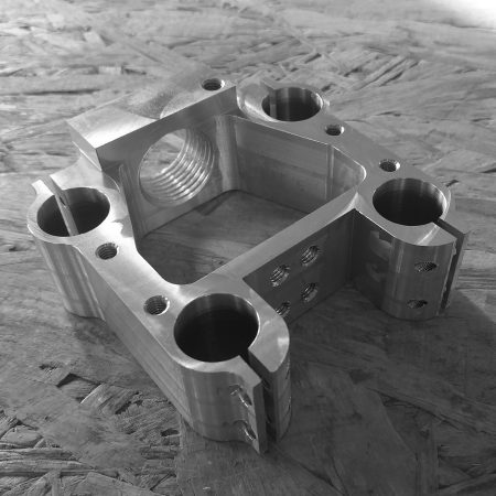cnc milled aluminium part